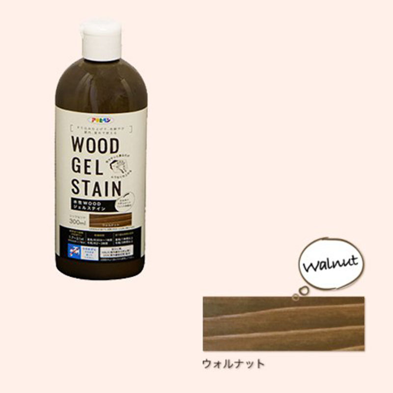 アサヒペン 水性WOODジェルステイン300MLウォルナット 入数:6 ZtXFRakO9g, 塗料、塗装 - dr-amirsaleh.com