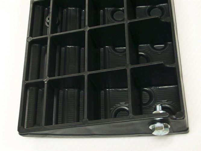 6個セット テラダ セフティアップ 段差解消 プレート 基本 5cm ダークグレー 4957017200311S