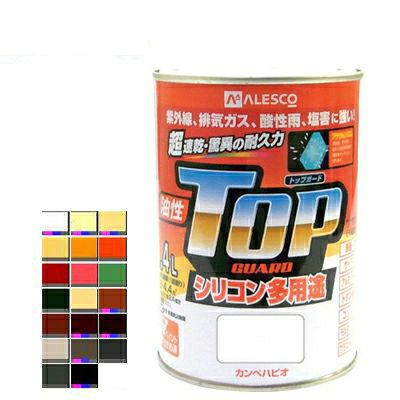 カンペハピオ トップガード 0.4Ｌ （油性 つやあり 多用途 塗料） R010J