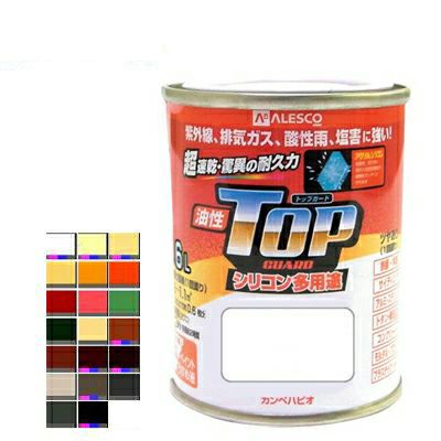 カンペハピオ トップガード 1.6Ｌ （油性 つやあり 多用途 塗料） R014J