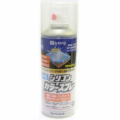 カンペハピオ 水性シリコンカラースプレー 300ml【カラー展開】【KanpeHapio カンペハピオ】（水性 スプレー カラースプレー 塗料） R030J