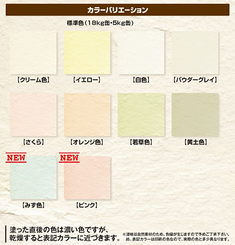 漆喰 うま～くヌレール 初心者セット 5点セット 仕上げ用【カラー選択】【日本プラスター】 R249J
