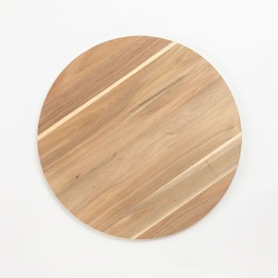 岡元木材 アカシア テーブルトップ 20mm×直径450mm 円形 丸形 円型 無